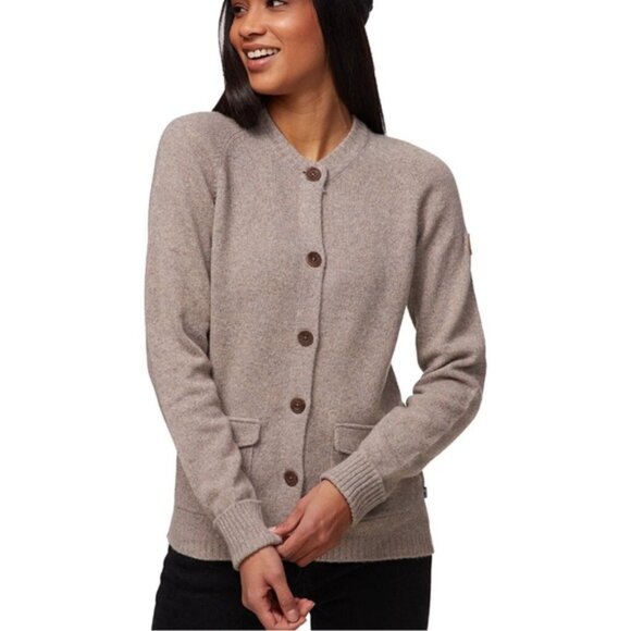 Fjallraven Greenland Re-Wool Cardigan Sweater - Women's L - Picture 1 of 5